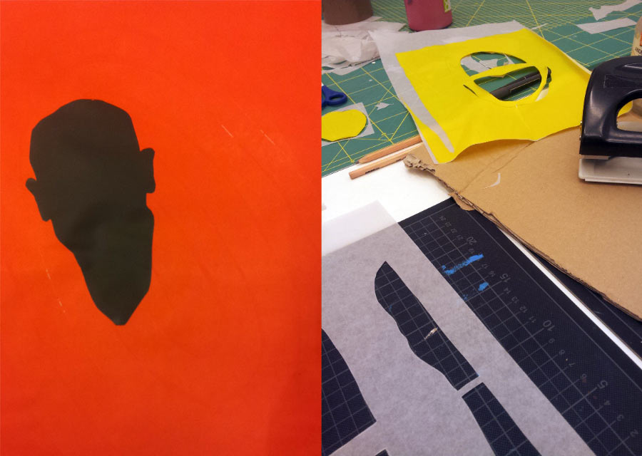 Workshop: Siebdruck mit Papierschablone im Supalife Kiosk e.V., ein Raum für zeitgenössische Siebdruckkunst