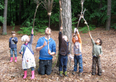 Michael Zander, Landart-Projekt für das MACHmit! Museum für Kinder Berlin, www.herr-zander.de