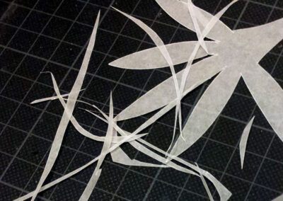 Workshop: Siebdruck mit Papierschablone im Supalife Kiosk e.V., ein Raum für zeitgenössische Siebdruckkunst