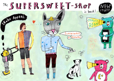 Michael Zander, Illustrator in Berlin, Repräsentiert von Jutta Fricke Agentur für Illustration, Animation für Supersweet